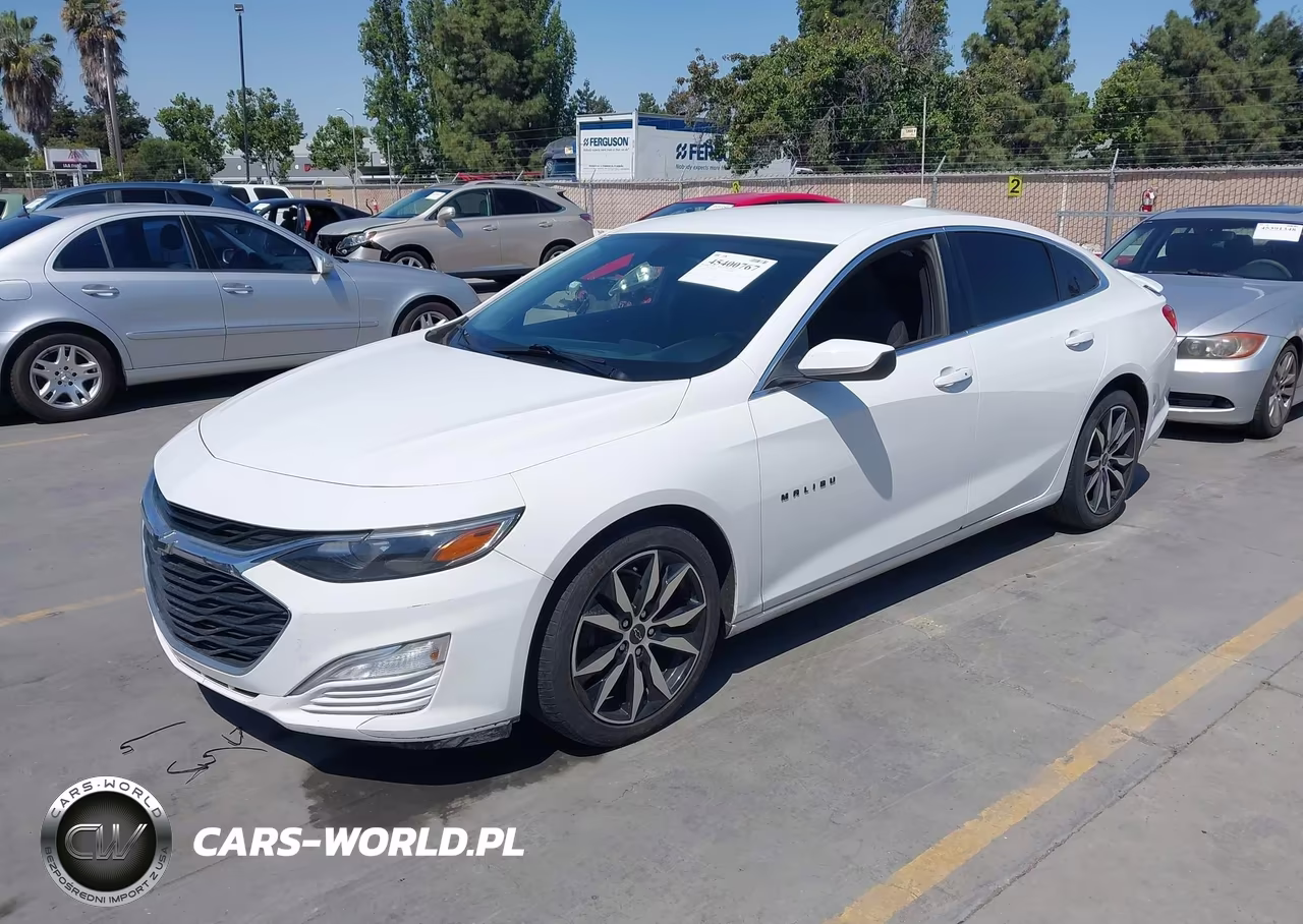 2020 Chevrolet Malibu Fwd Rs VIN:1G1ZG5STXLF058795 - 2