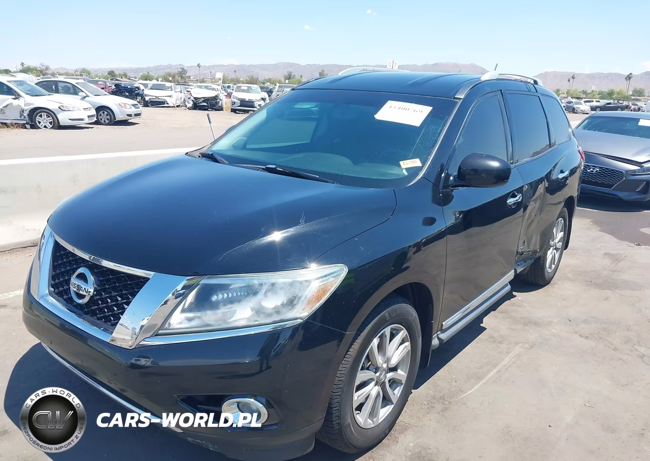 2014 Nissan Pathfinder Sl VIN:5N1AR2MM7EC719041 - 2