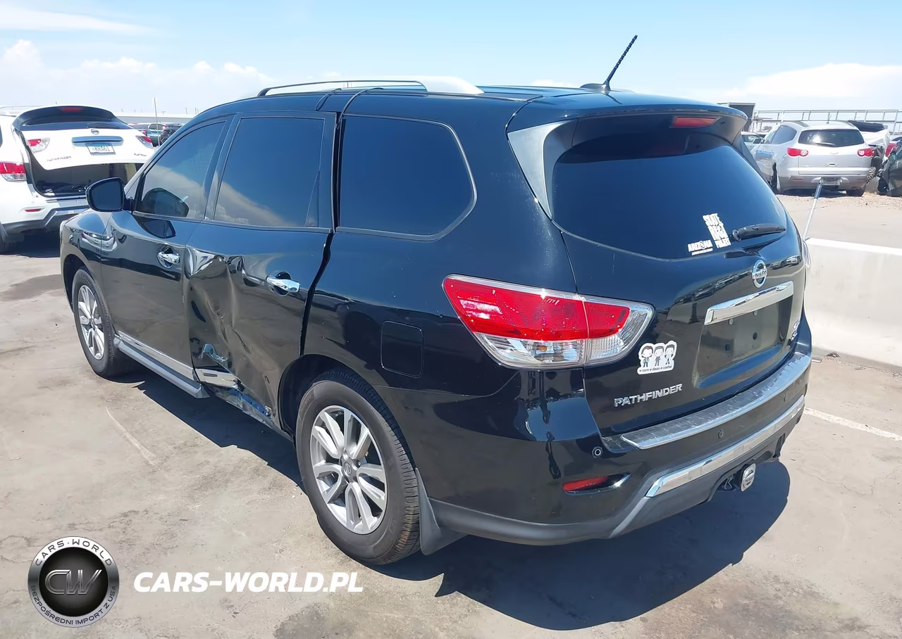 2014 Nissan Pathfinder Sl VIN:5N1AR2MM7EC719041 - 3