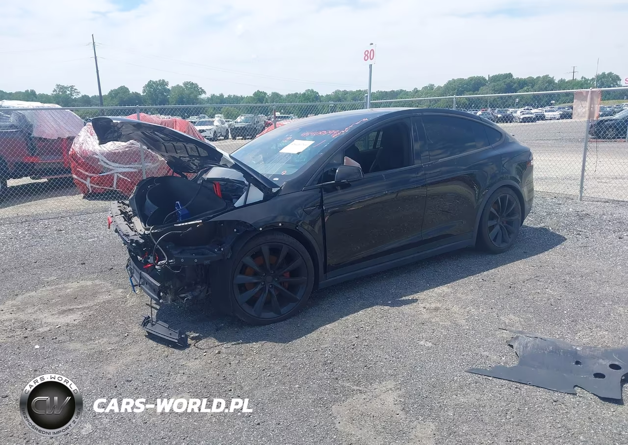 2021 Tesla Model X Performance Dual Motor All-Wheel Drive VIN:5YJXCBE47MF323353 - 2