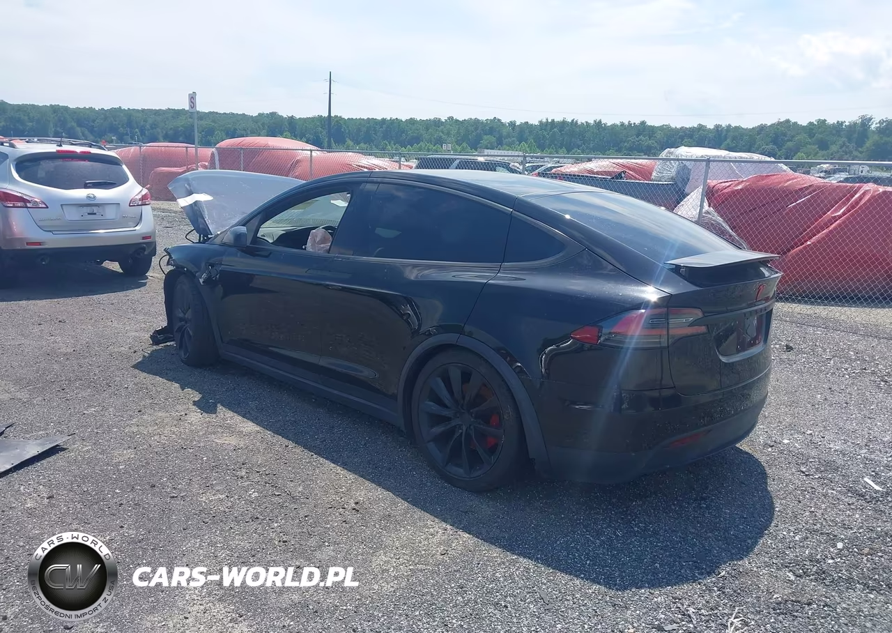 2021 Tesla Model X Performance Dual Motor All-Wheel Drive VIN:5YJXCBE47MF323353 - 3