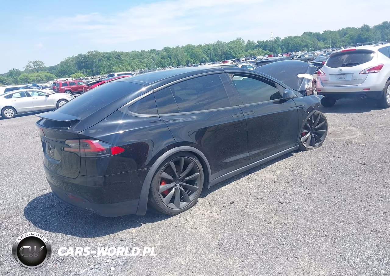 2021 Tesla Model X Performance Dual Motor All-Wheel Drive VIN:5YJXCBE47MF323353 - 4