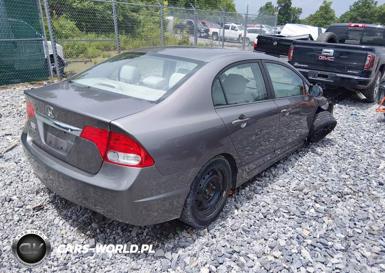 2009 Honda Civic Lx VIN:1HGFA16599L007509 - 4