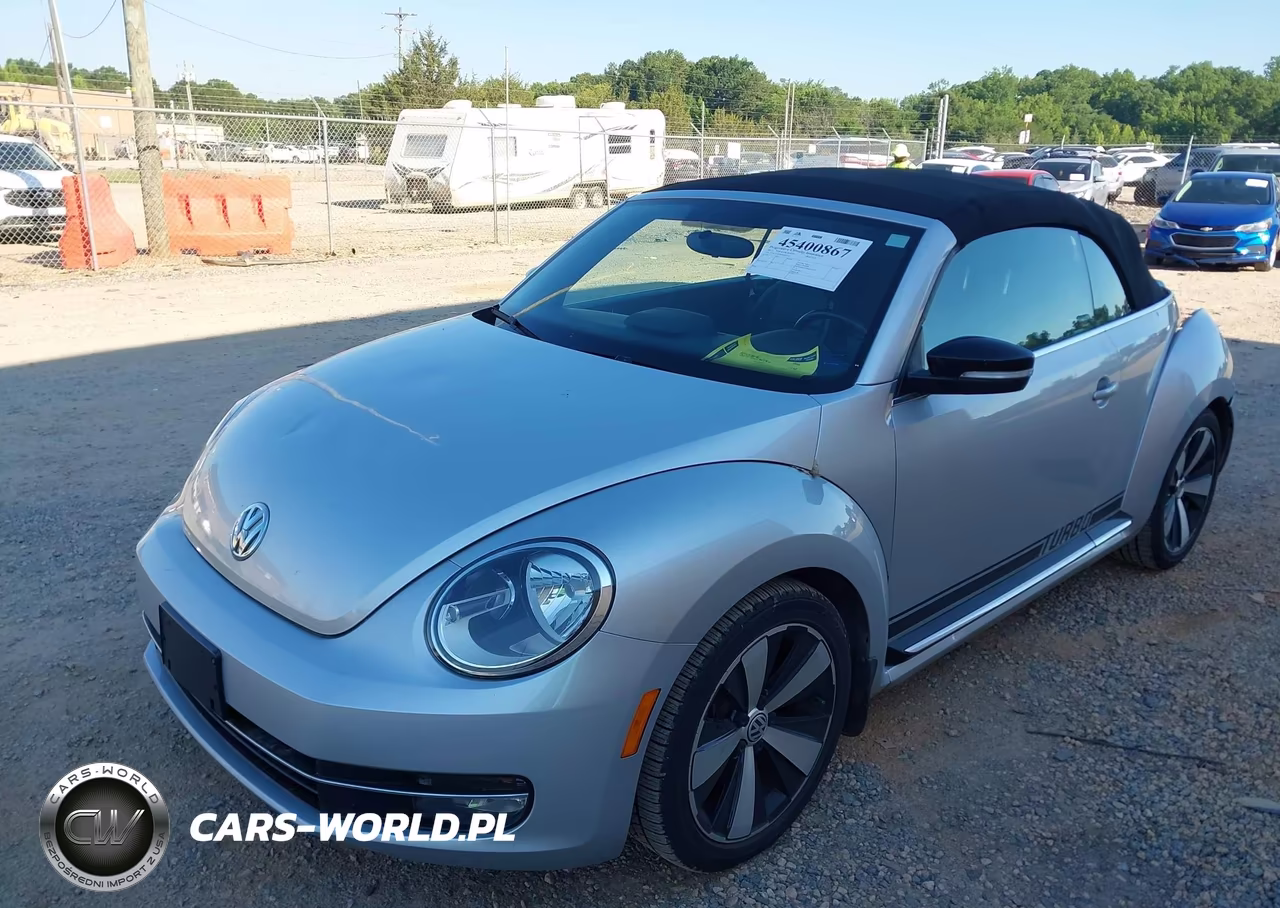 2013 Volkswagen Beetle 2.0T VIN:3VW7A7AT8DM803314 - 2