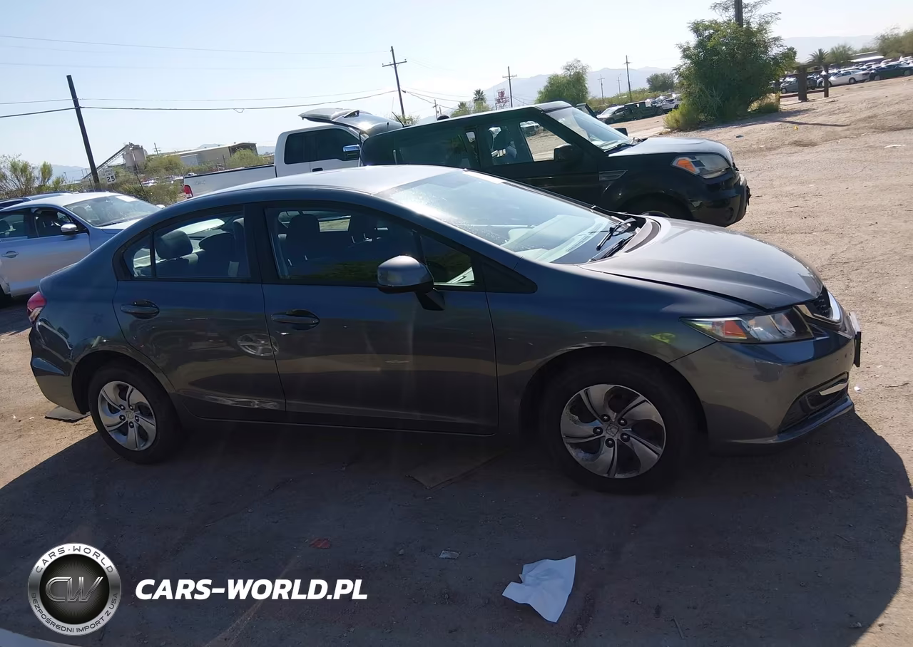 2013 Honda Civic Lx VIN:19XFB2F57DE203984 - 12