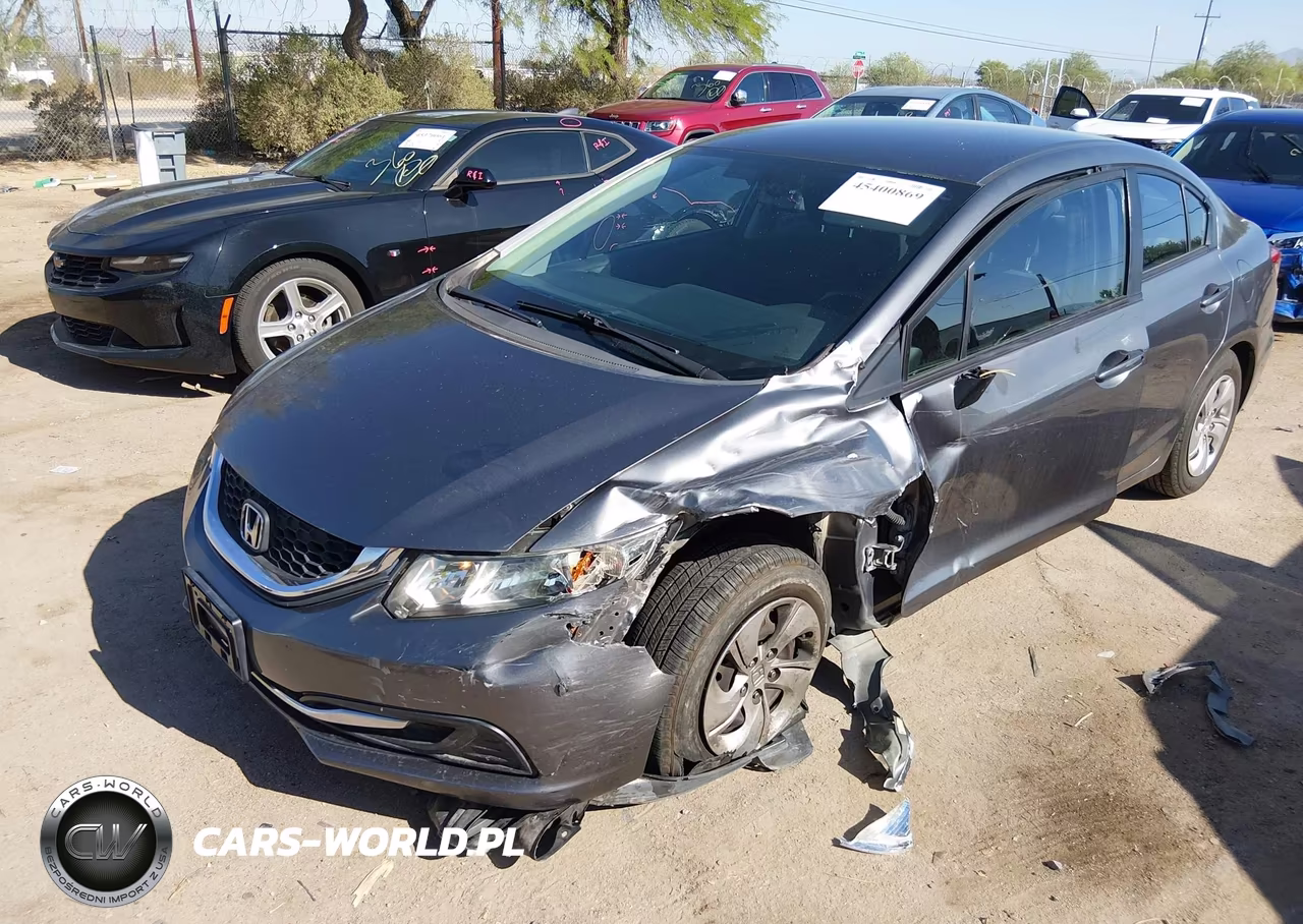 2013 Honda Civic Lx VIN:19XFB2F57DE203984 - 2