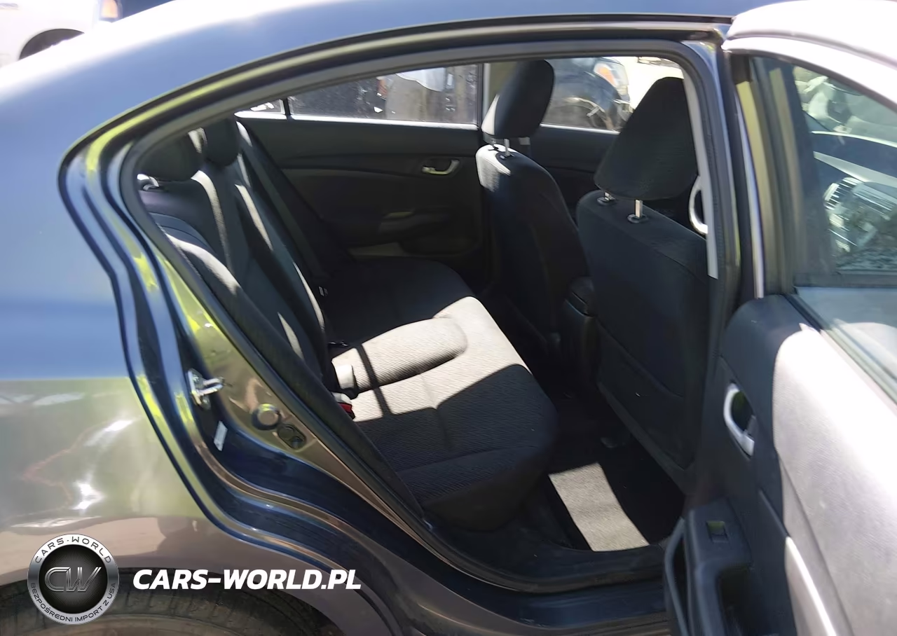 2013 Honda Civic Lx VIN:19XFB2F57DE203984 - 8