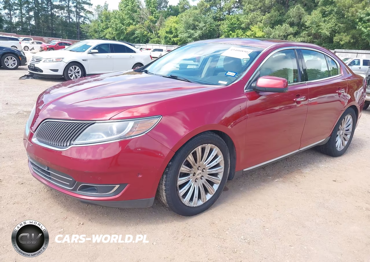2013 Lincoln Mks VIN:1LNHL9DK4DG617498 - 2