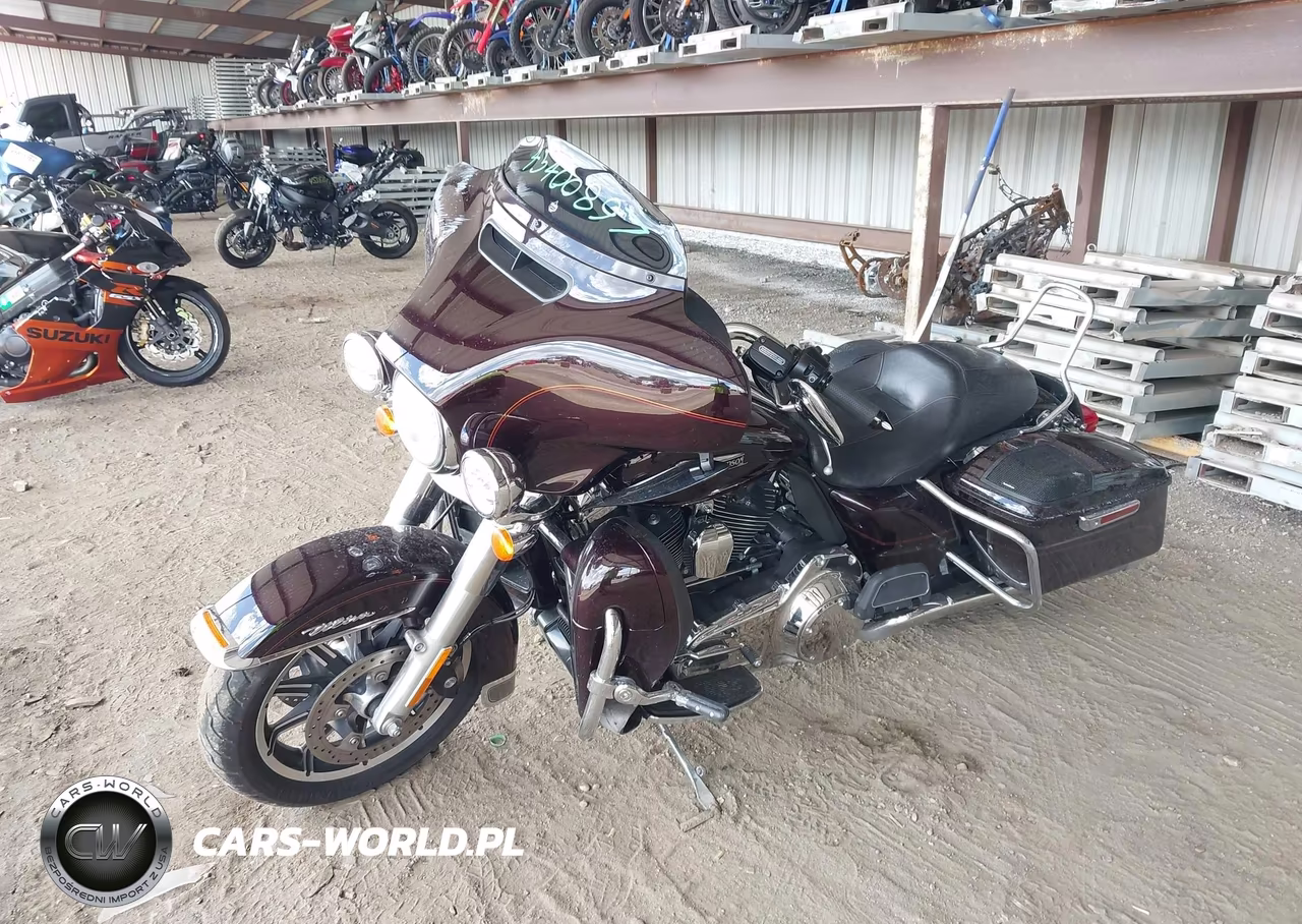 2014 Harley-Davidson Flhtcu Ultra Classic Electra Gld VIN:1HD1FCM12EB674300 - 2