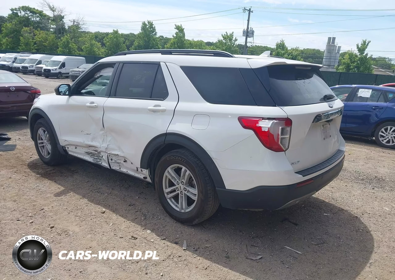 2021 Ford Explorer Xlt VIN:1FMSK7DHXMGB89020 - 3
