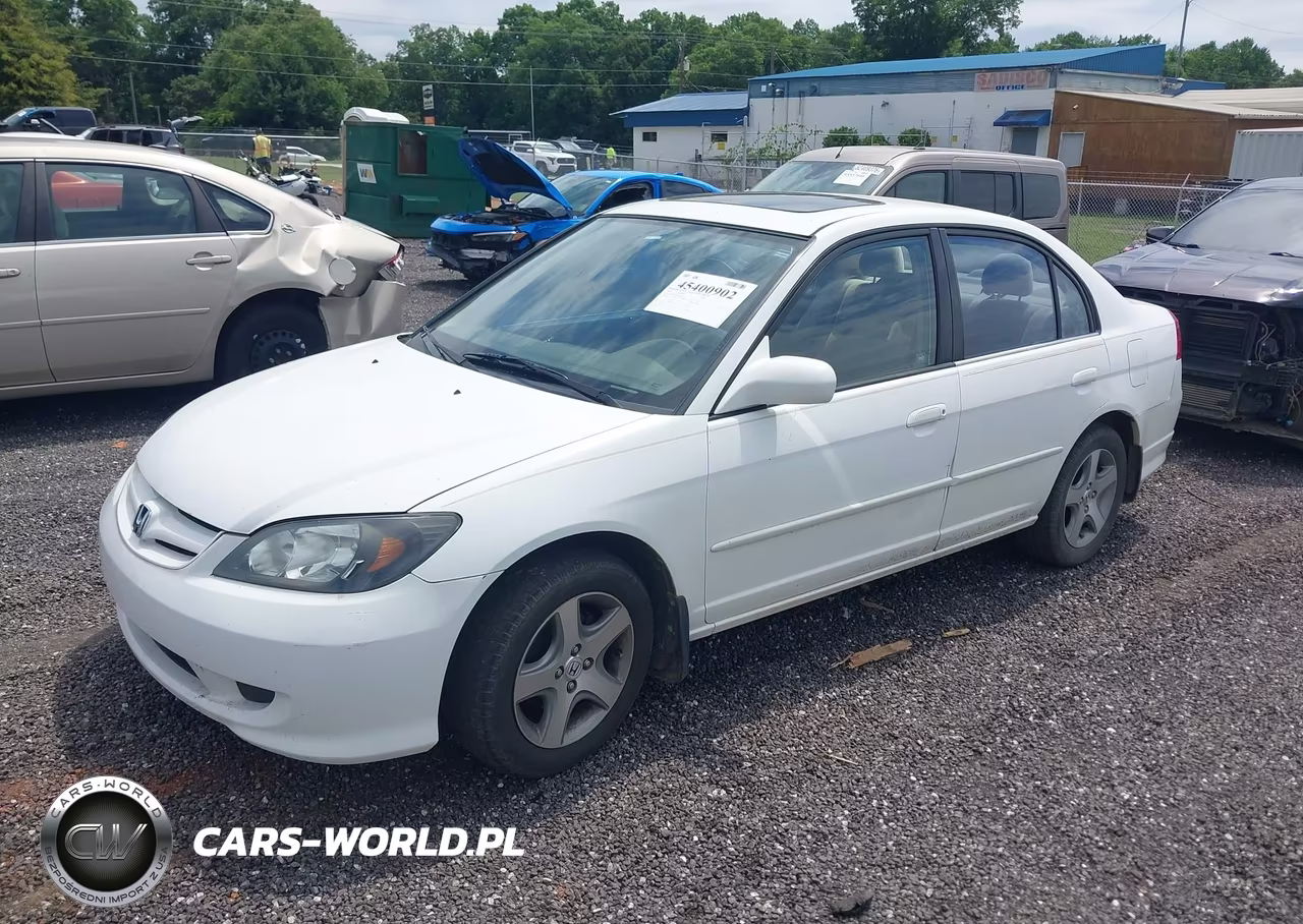 2004 Honda Civic Ex VIN:2HGES26744H528207 - 2