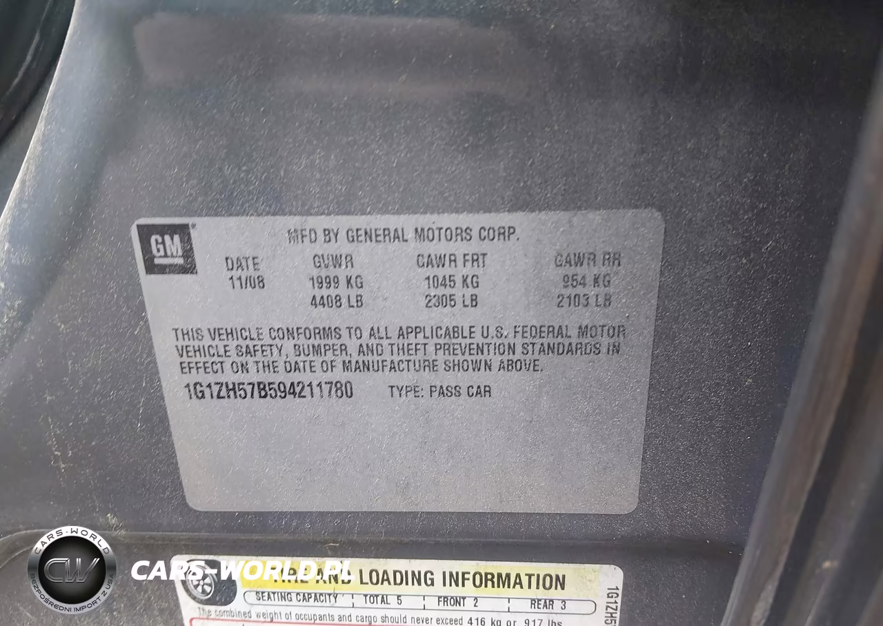 2009 Chevrolet Malibu Lt VIN:1G1ZH57B594211780 - 9