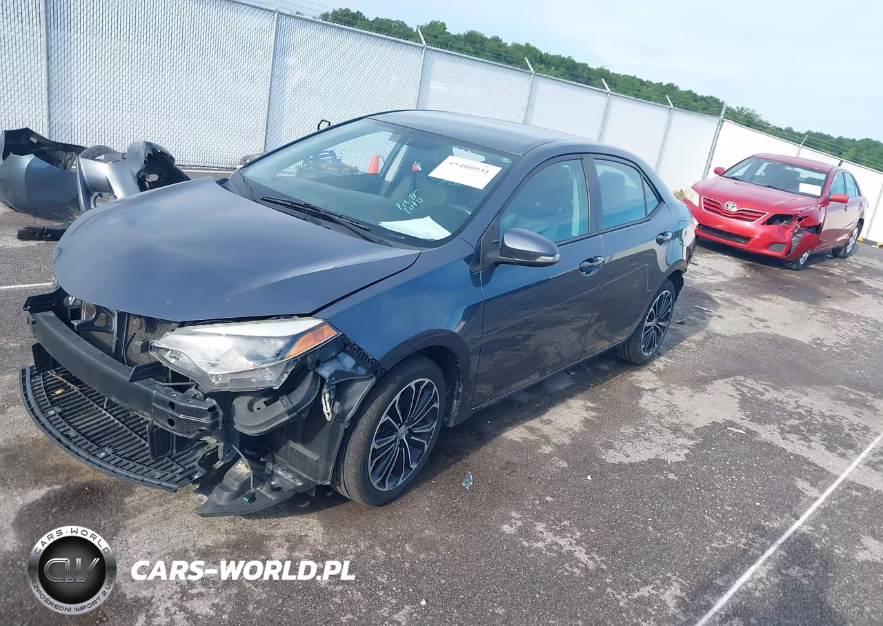 2015 Toyota Corolla S Plus VIN:2T1BURHE6FC460621 - 2