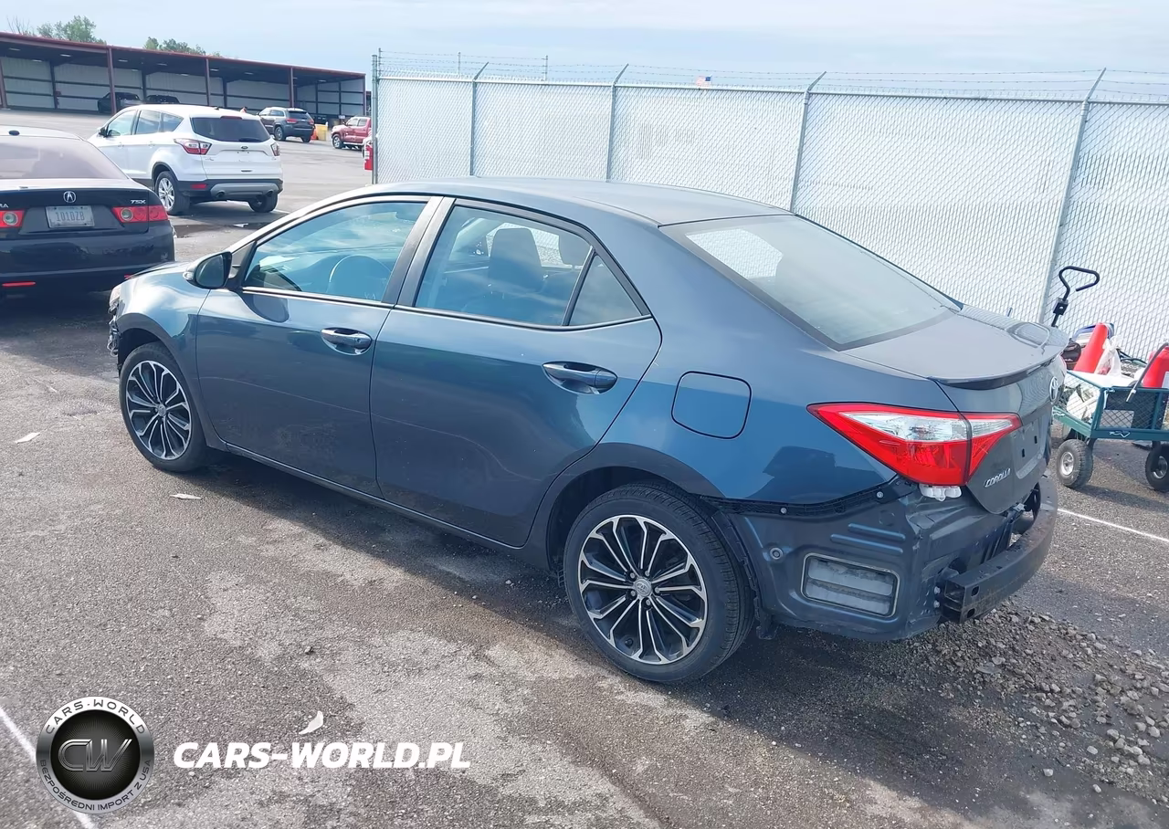 2015 Toyota Corolla S Plus VIN:2T1BURHE6FC460621 - 3