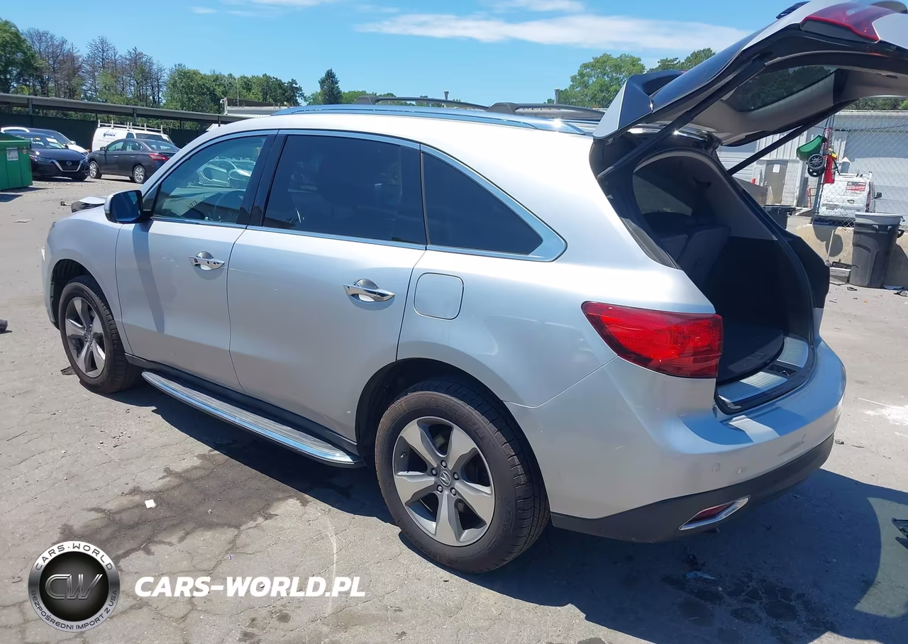 2014 Acura Mdx VIN:5FRYD4H24EB031215 - 3