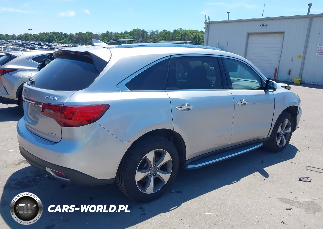2014 Acura Mdx VIN:5FRYD4H24EB031215 - 4