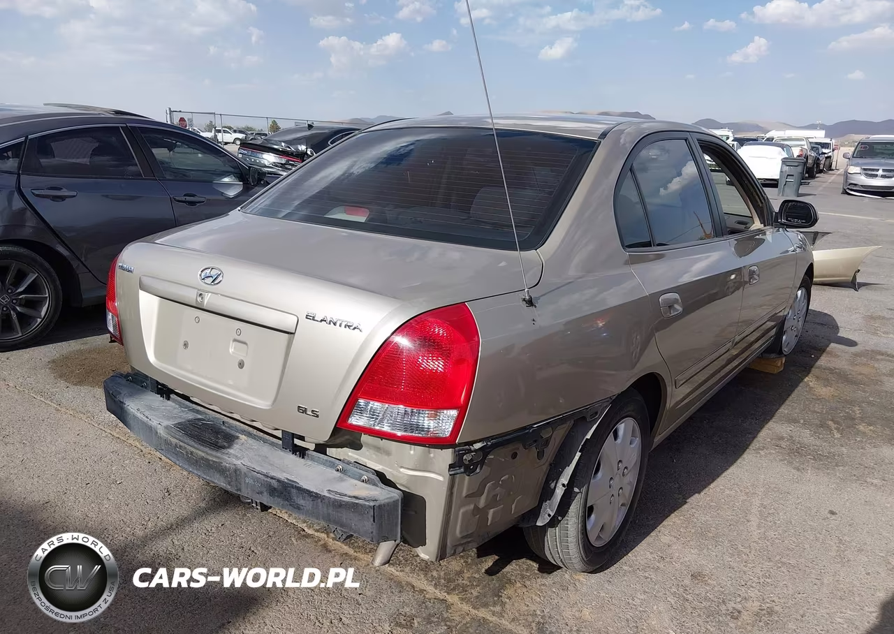 2003 Hyundai Elantra Gls-Gt VIN:KMHDN45D03U552614 - 4