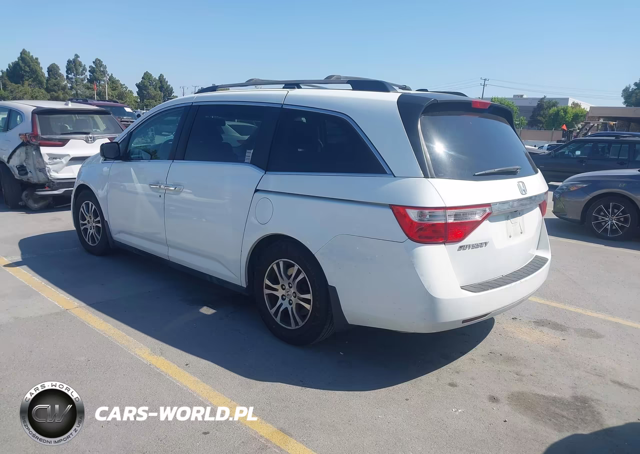 2013 Honda Odyssey Ex-L VIN:5FNRL5H65DB007344 - 3