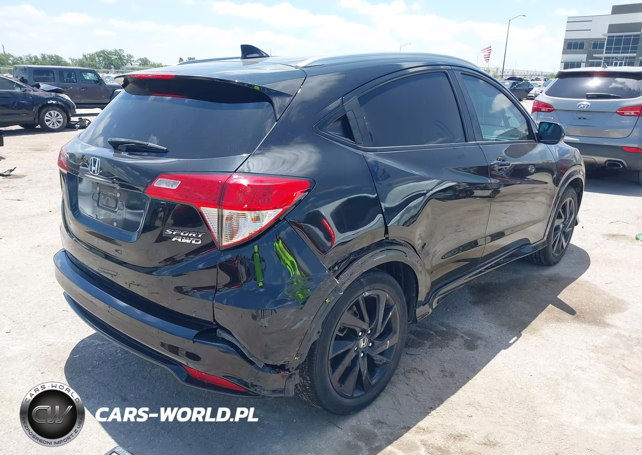 2022 Honda Hr-V Awd Sport VIN:3CZRU6H14NM723067 - 4
