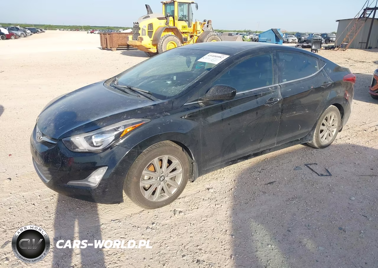2015 Hyundai Elantra Se VIN:KMHDH4AE9FU286164 - 2