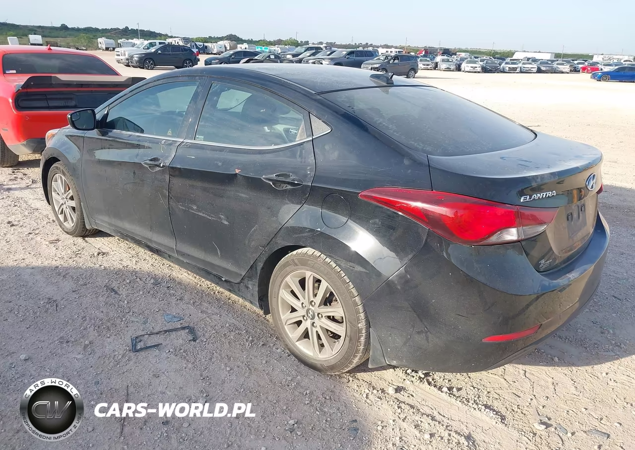2015 Hyundai Elantra Se VIN:KMHDH4AE9FU286164 - 3