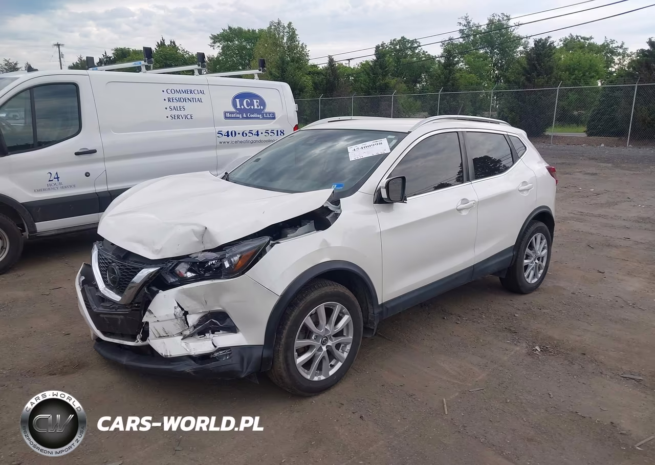 2020 Nissan Rogue Sport Sv Awd Xtronic Cvt VIN:JN1BJ1CW3LW643376 - 2