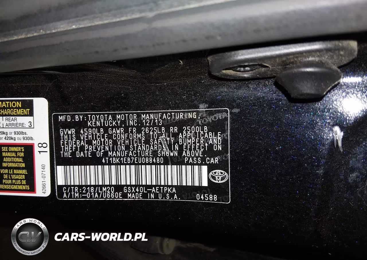 2014 Toyota Avalon Limited VIN:4T1BK1EB7EU088480 - 9