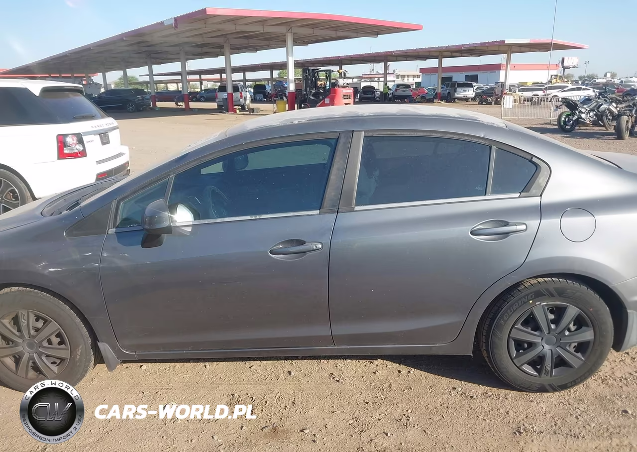 2013 Honda Civic Lx VIN:19XFB2F56DE054032 - 14