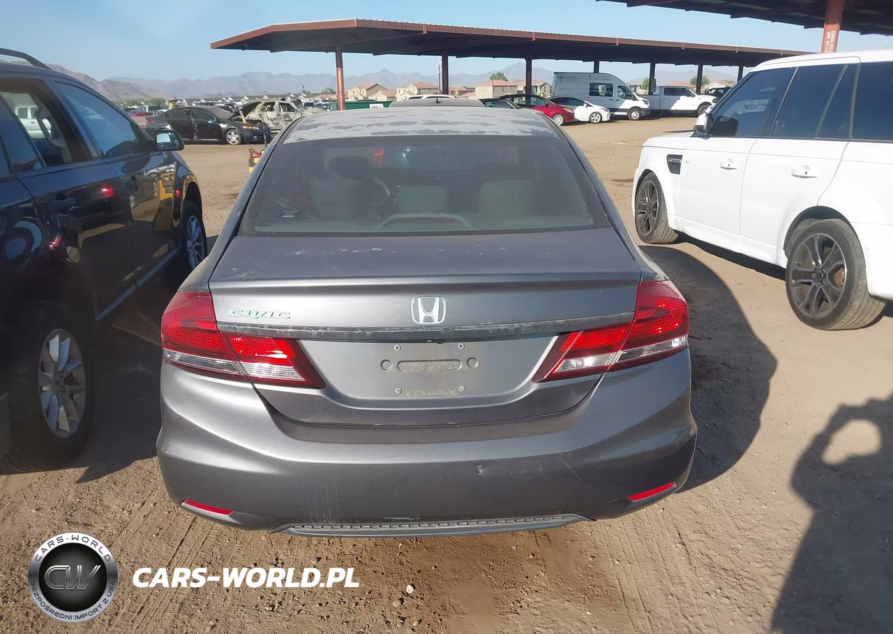2013 Honda Civic Lx VIN:19XFB2F56DE054032 - 16