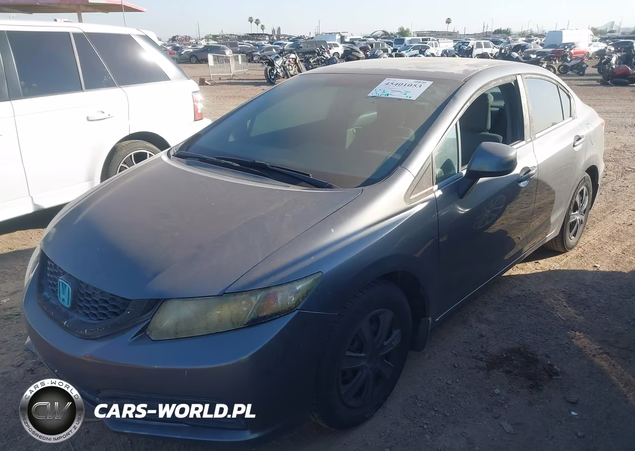 2013 Honda Civic Lx VIN:19XFB2F56DE054032 - 2