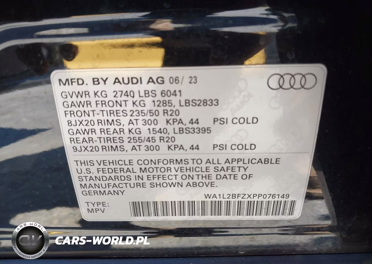 2023 Audi Q4 E-Tron Premium Plus 50 Quattro VIN:WA1L2BFZXPP076149 - 9