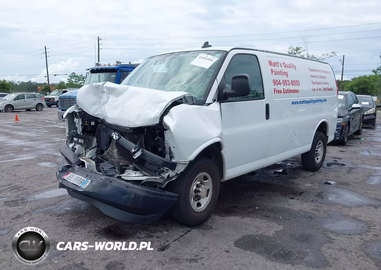 2019 Chevrolet Express 2500 Work Van VIN:1GCWGAFP2K1221113 - 2
