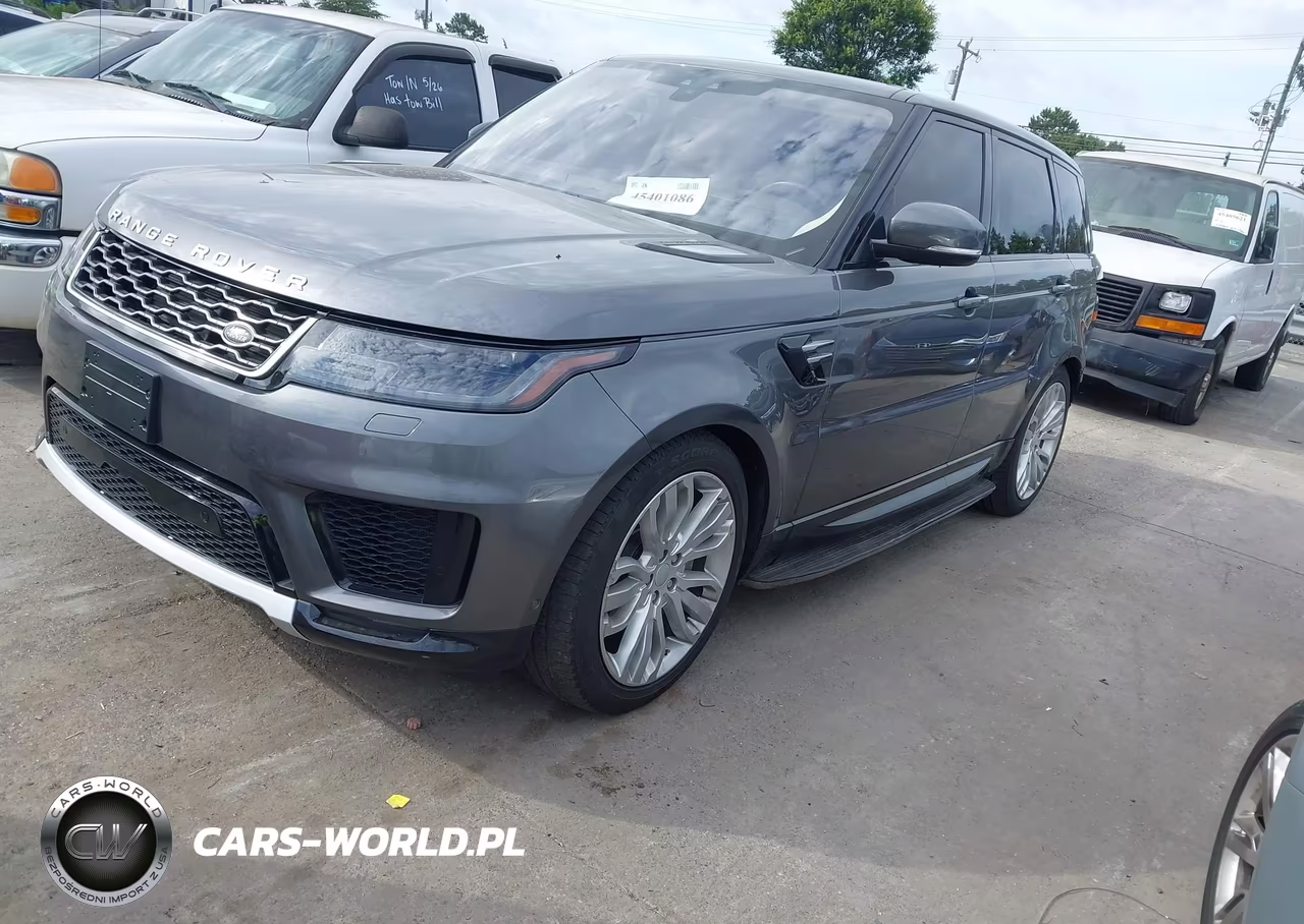 2019 Land Rover Range Rover Sport Hse VIN:SALWR2RV6KA845693 - 2