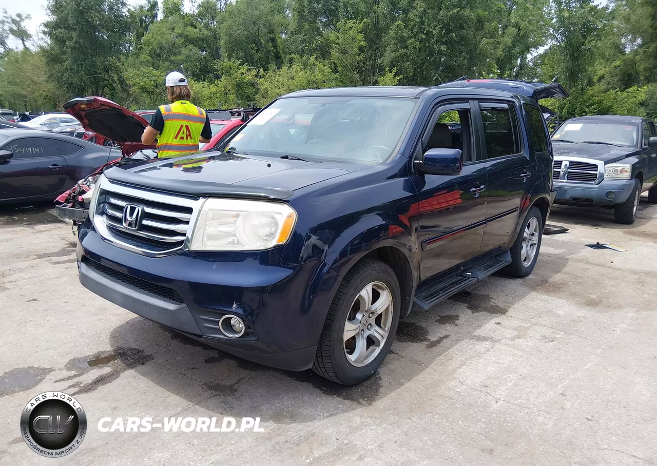2014 Honda Pilot Ex-L VIN:5FNYF4H5XEB002288 - 2