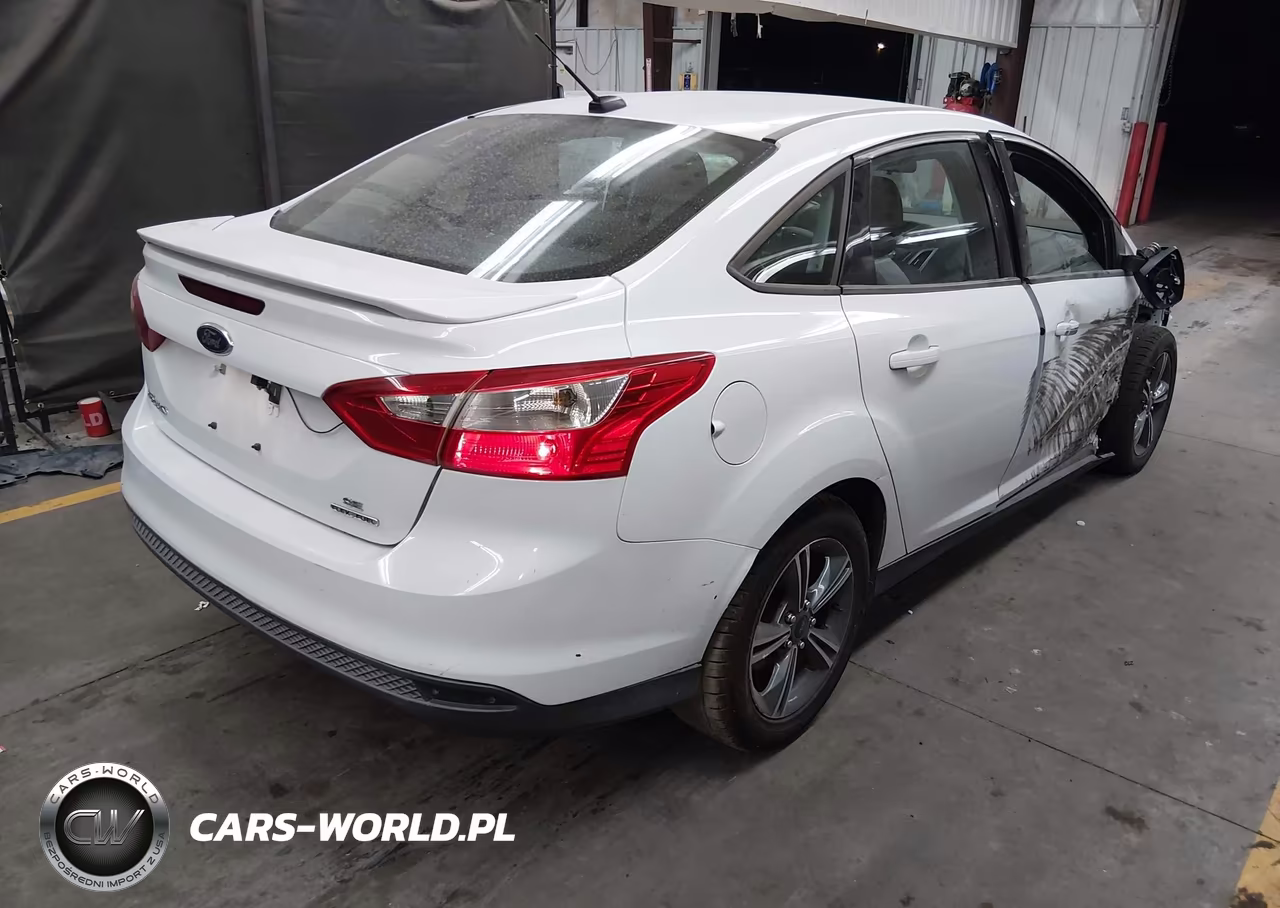2014 Ford Focus Se VIN:1FADP3F25EL343678 - 4