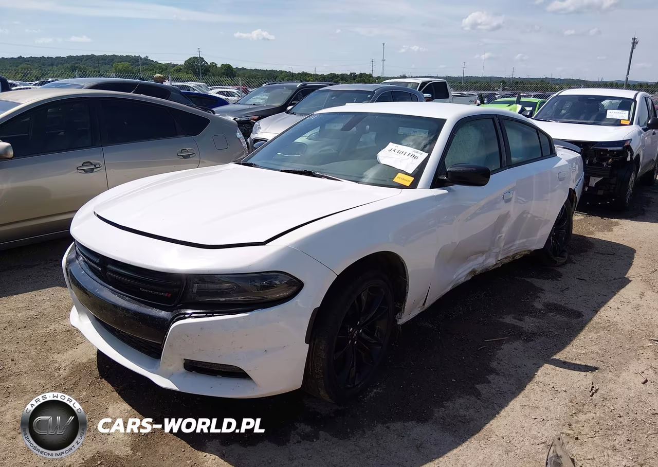 2018 Dodge Charger Sxt Rwd VIN:2C3CDXBG3JH135592 - 2