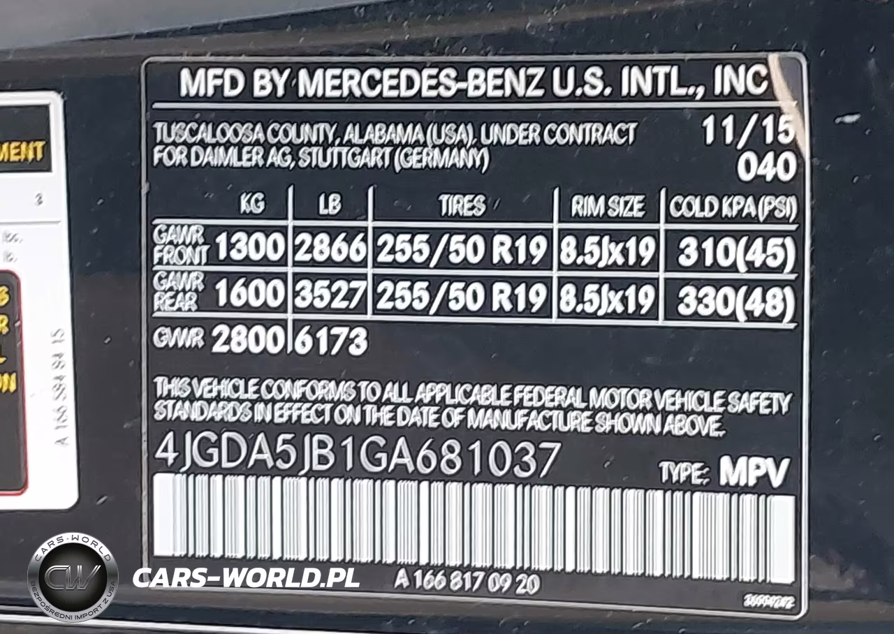 2016 Mercedes-Benz Gle 350 VIN:4JGDA5JB1GA681037 - 9