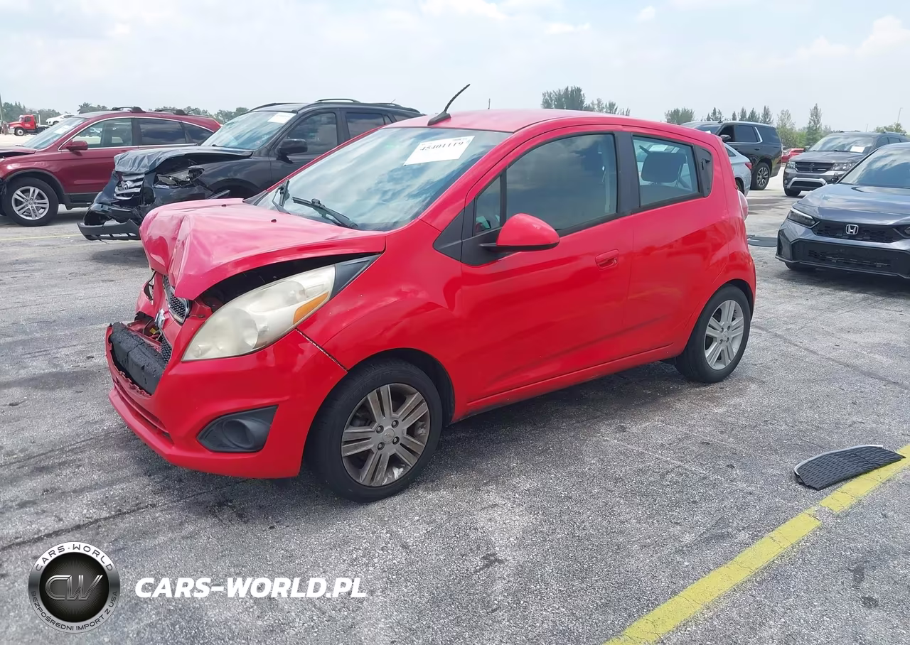 2013 Chevrolet Spark 1Lt Auto VIN:KL8CD6S9XDC568916 - 2