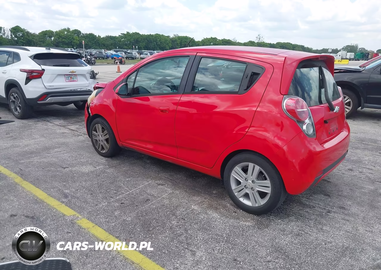2013 Chevrolet Spark 1Lt Auto VIN:KL8CD6S9XDC568916 - 3