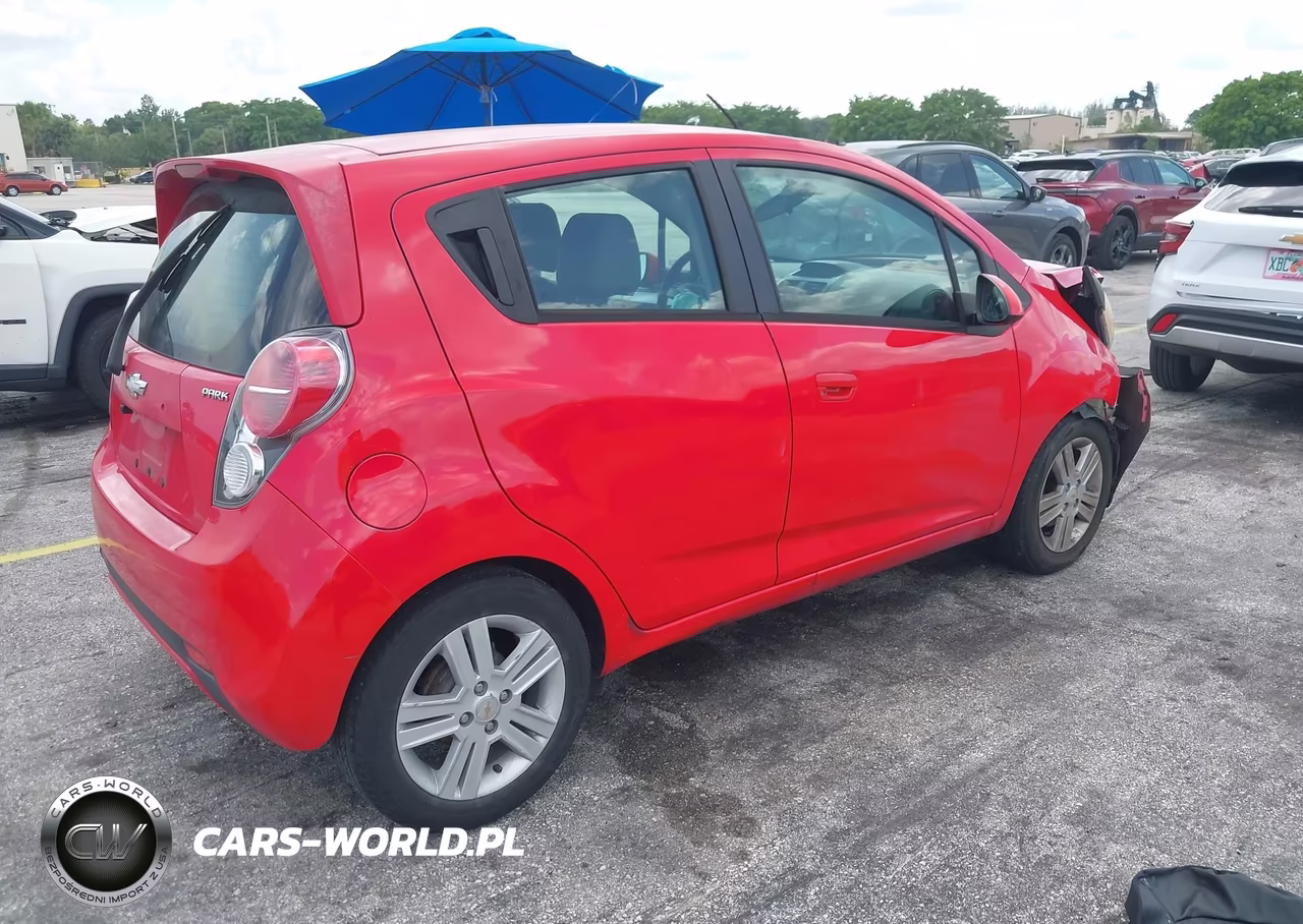 2013 Chevrolet Spark 1Lt Auto VIN:KL8CD6S9XDC568916 - 4
