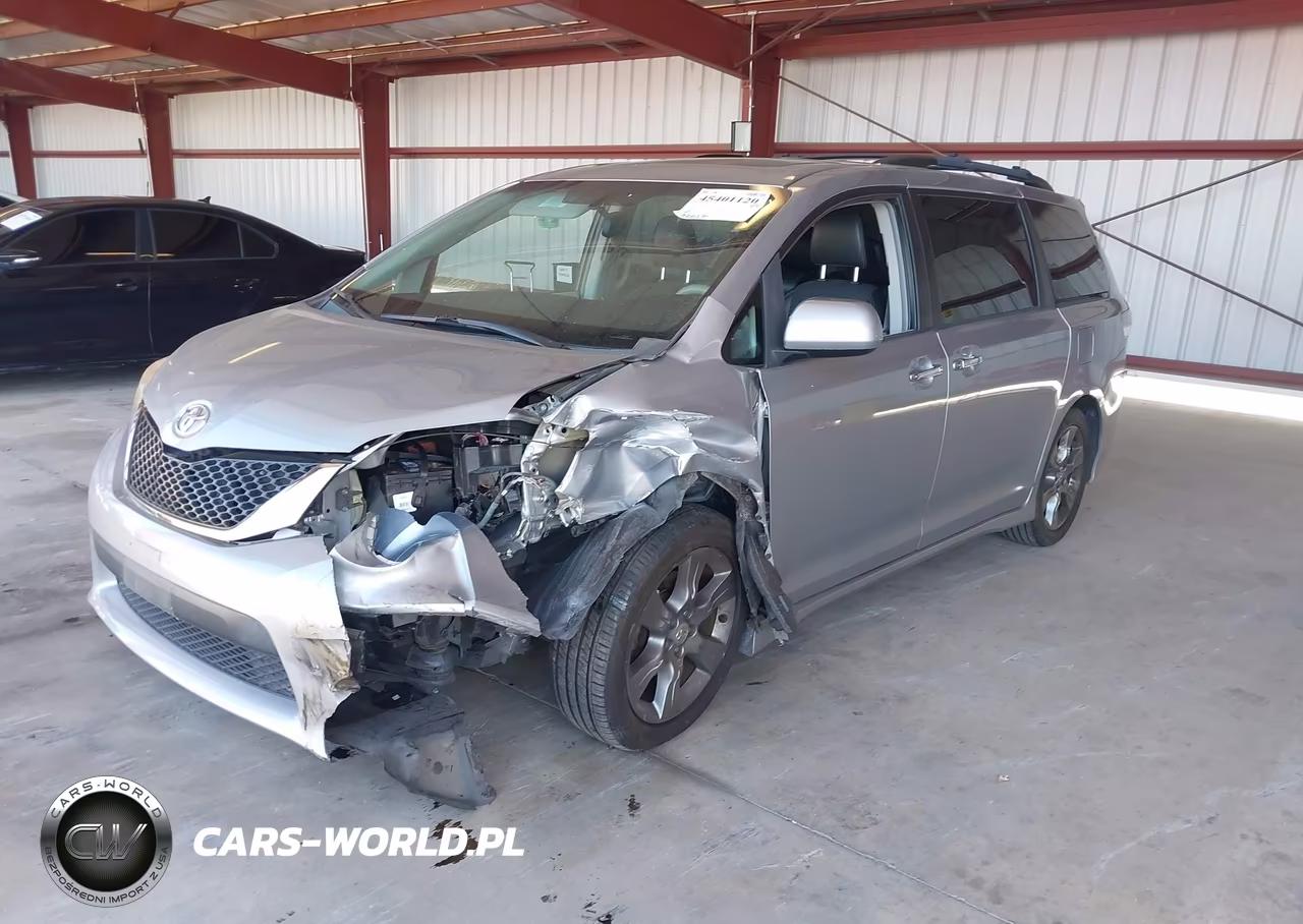 2014 Toyota Sienna Se 8 Passenger VIN:5TDXK3DC6ES472481 - 2