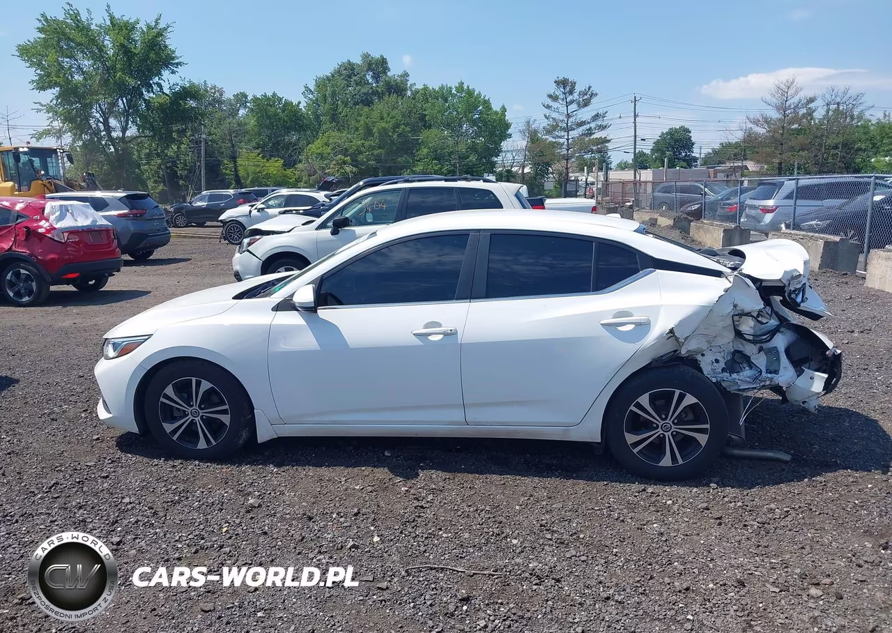 2020 Nissan Sentra Sv Xtronic Cvt VIN:3N1AB8CV5LY225094 - 14