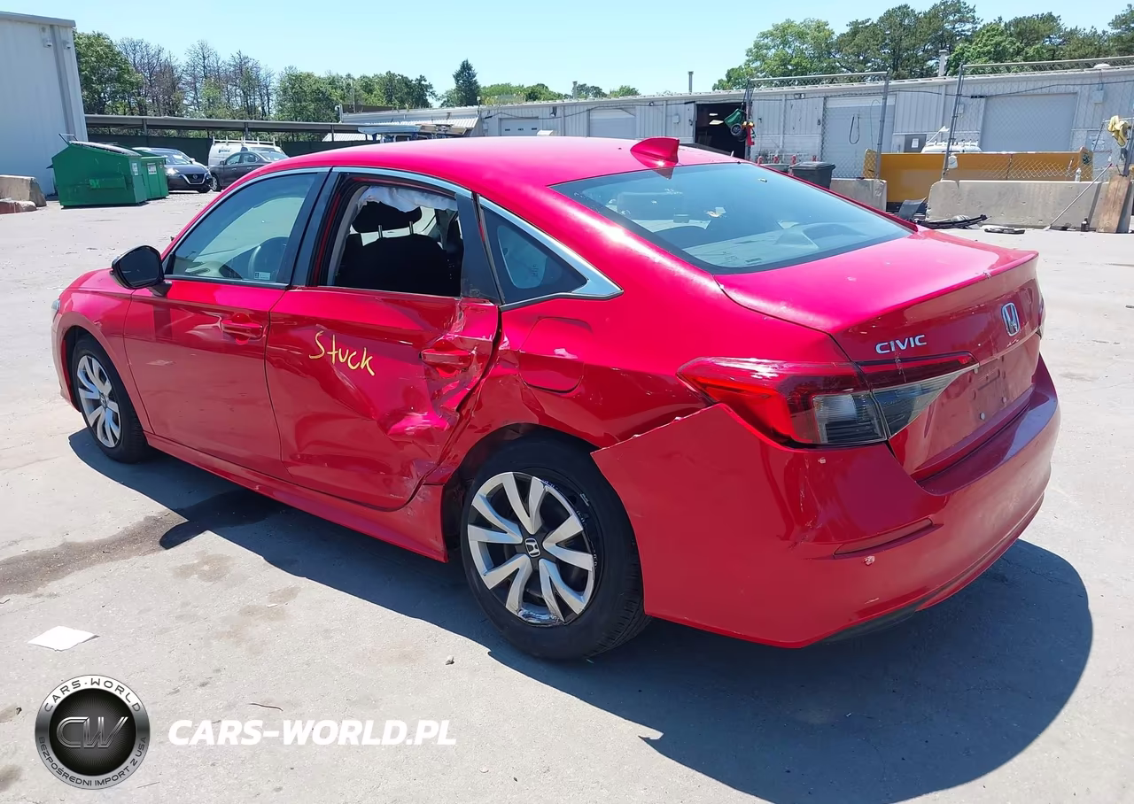 2023 Honda Civic Lx VIN:2HGFE2F29PH559926 - 3