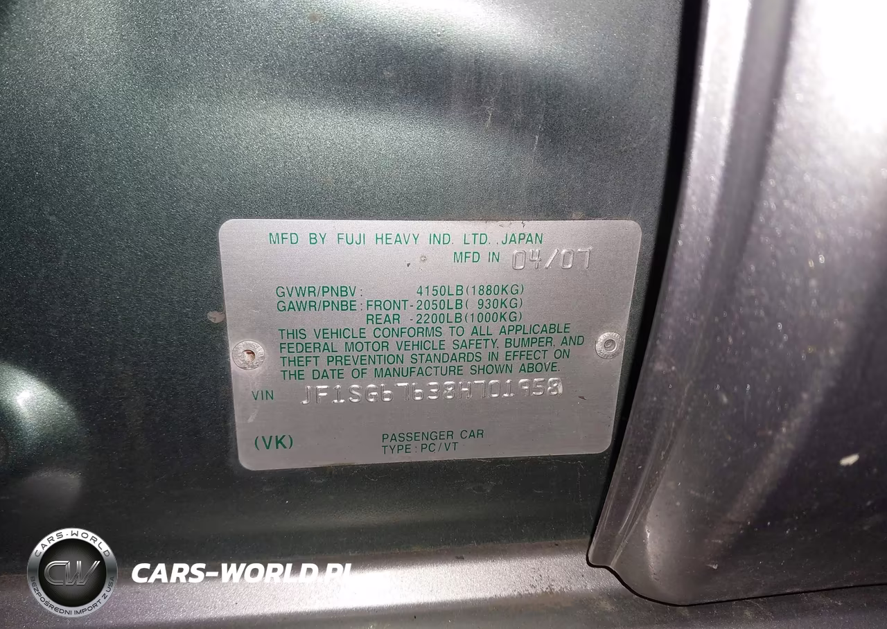 2008 Subaru Forester 2.5X L.l. Bean Edition VIN:JF1SG67638H701958 - 9