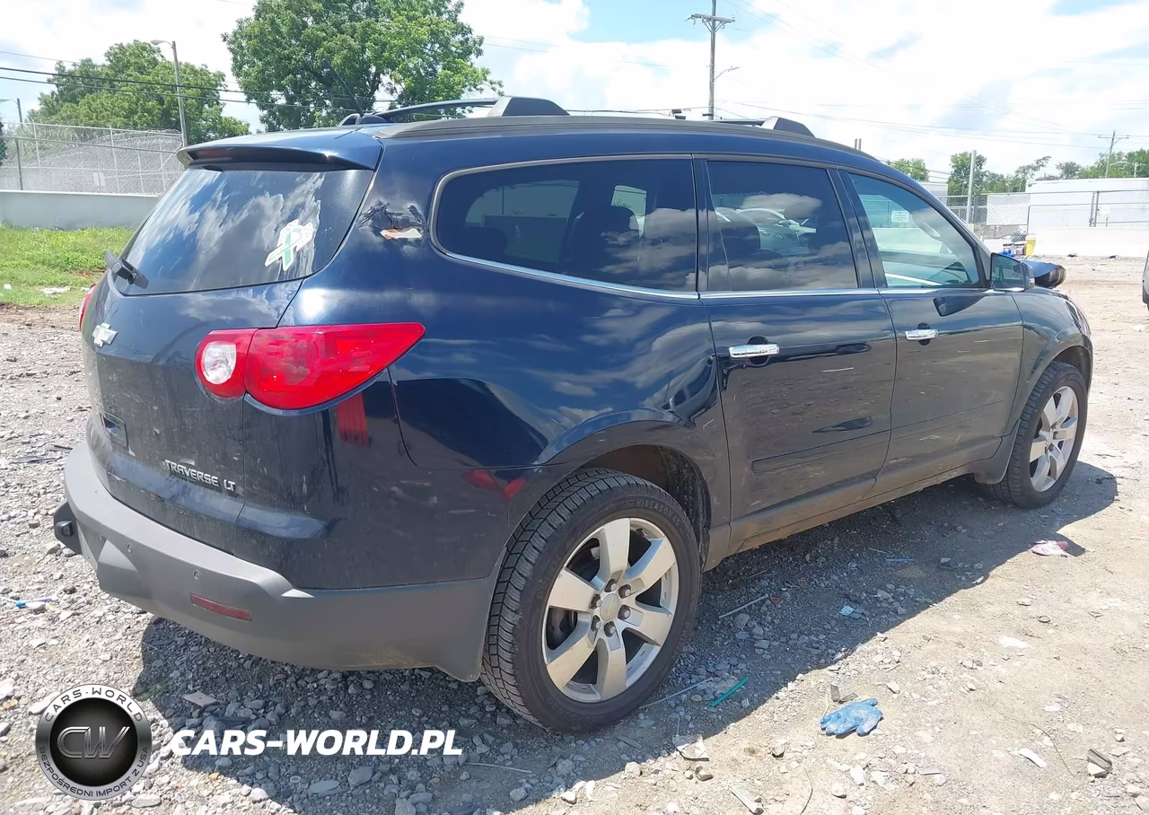 2011 Chevrolet Traverse Lt W-1Lt VIN:1GNKRGED2BJ406935 - 4