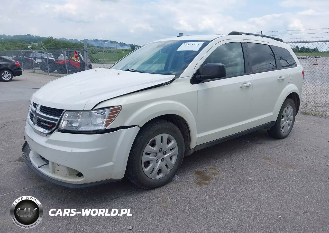 2018 Dodge Journey Se VIN:3C4PDCAB9JT443563 - 2