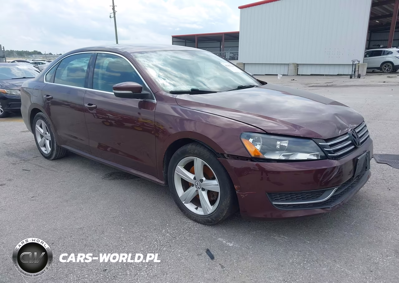 2013 Volkswagen Passat 2.5L Se – zdjęcie 1 z 12