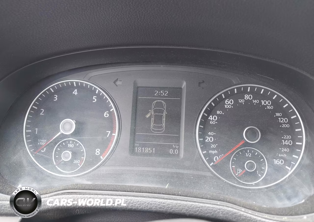 2013 Volkswagen Passat 2.5L Se VIN:1VWBP7A38DC095009 - 7