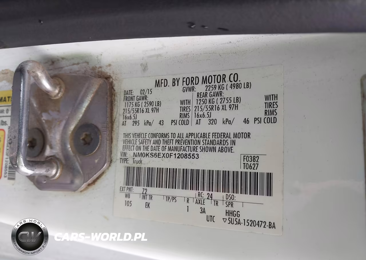 2015 Ford Transit Connect Xl VIN:NM0KS6EX0F1208553 - 9