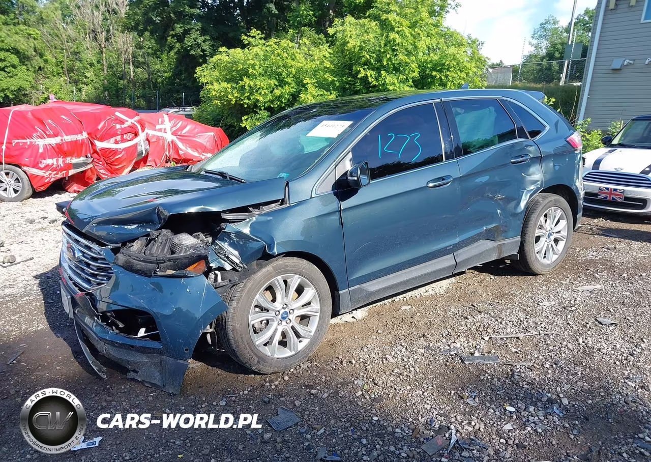 2019 Ford Edge Titanium VIN:2FMPK4K90KBB40882 - 2